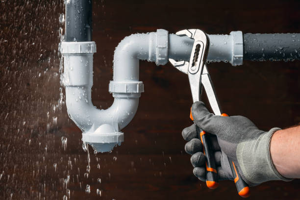Professional Plumbing technician working in Fombell, PA